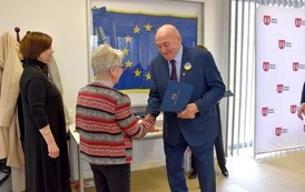 Sekretarz Ambasady&nbsp;Ukrainy w RP i delegacja z Berdyczowa na sesji Rady Miejskiej w Płońsku (14)