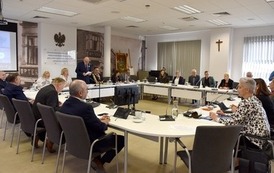 Sekretarz Ambasady&nbsp;Ukrainy w RP i delegacja z Berdyczowa na sesji Rady Miejskiej w Płońsku (12)
