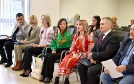 Sekretarz Ambasady&nbsp;Ukrainy w RP i delegacja z Berdyczowa na sesji Rady Miejskiej w Płońsku (10)