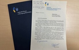 Sekretarz Ambasady&nbsp;Ukrainy w RP i delegacja z Berdyczowa na sesji Rady Miejskiej w Płońsku (9)
