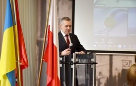 Sekretarz Ambasady&nbsp;Ukrainy w RP i delegacja z Berdyczowa na sesji Rady Miejskiej w Płońsku (8)
