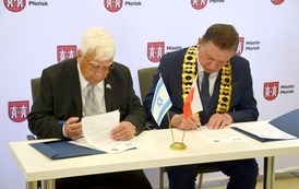Oficjalnie Kiryat Motzkin partnerem Płońska
