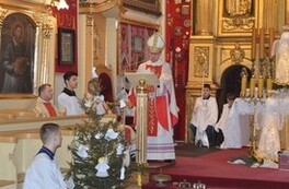Msza odprawiana w kościele w Czerwińsku z okazji odzyskania praw miejskich przez Czerwińsk