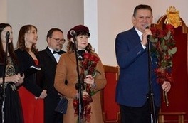 Przemowa Burmistrza Miasta Płońsk - Andrzeja Pietrasika oraz  Pani Marzeny Kunickiej - Dyrektor Miejskiego Centrum Kultury