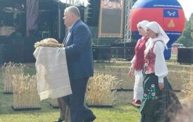 Dożynki w litewskich Solecznikach