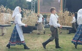 Dożynki w litewskich Solecznikach