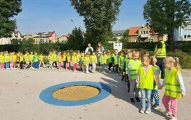 Bezpieczeństwo na drodze - zajęcia w Przedszkolu Nr 3