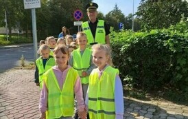 Bezpieczeństwo na drodze - zajęcia w Przedszkolu Nr 3