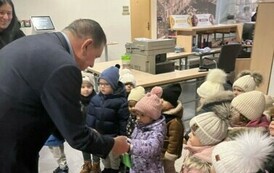 Przedszkolaki w Urzędzie