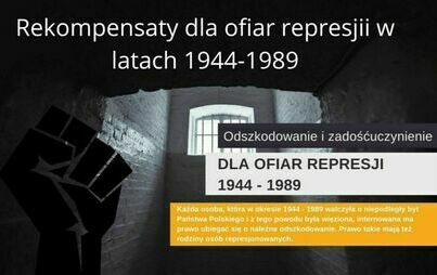 Zdjęcie do Rekompensaty dla ofiar represjii w latach 1944-1989
