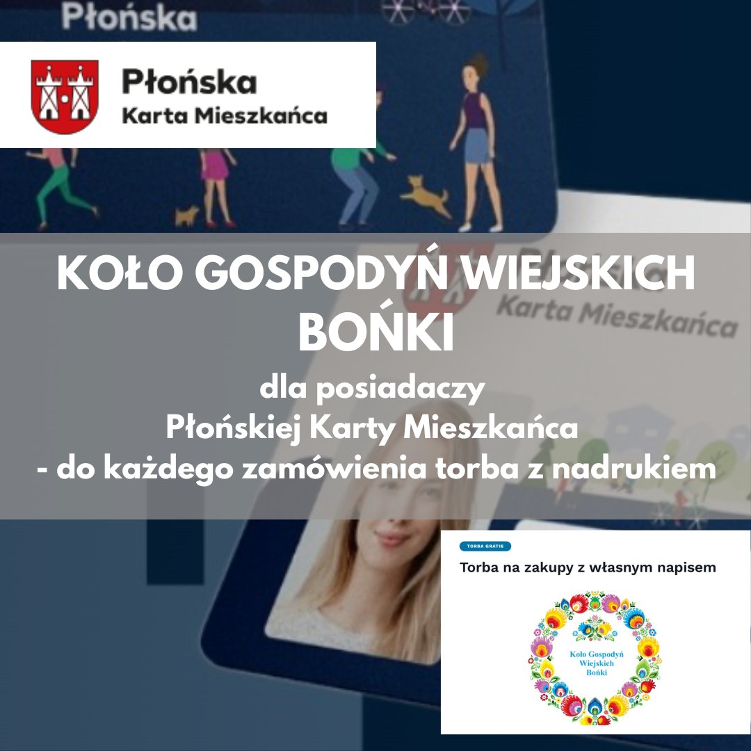 Nowy partner Płońskiej Karty Mieszkańca - Koło Gospodyń Wiejskich Bońki