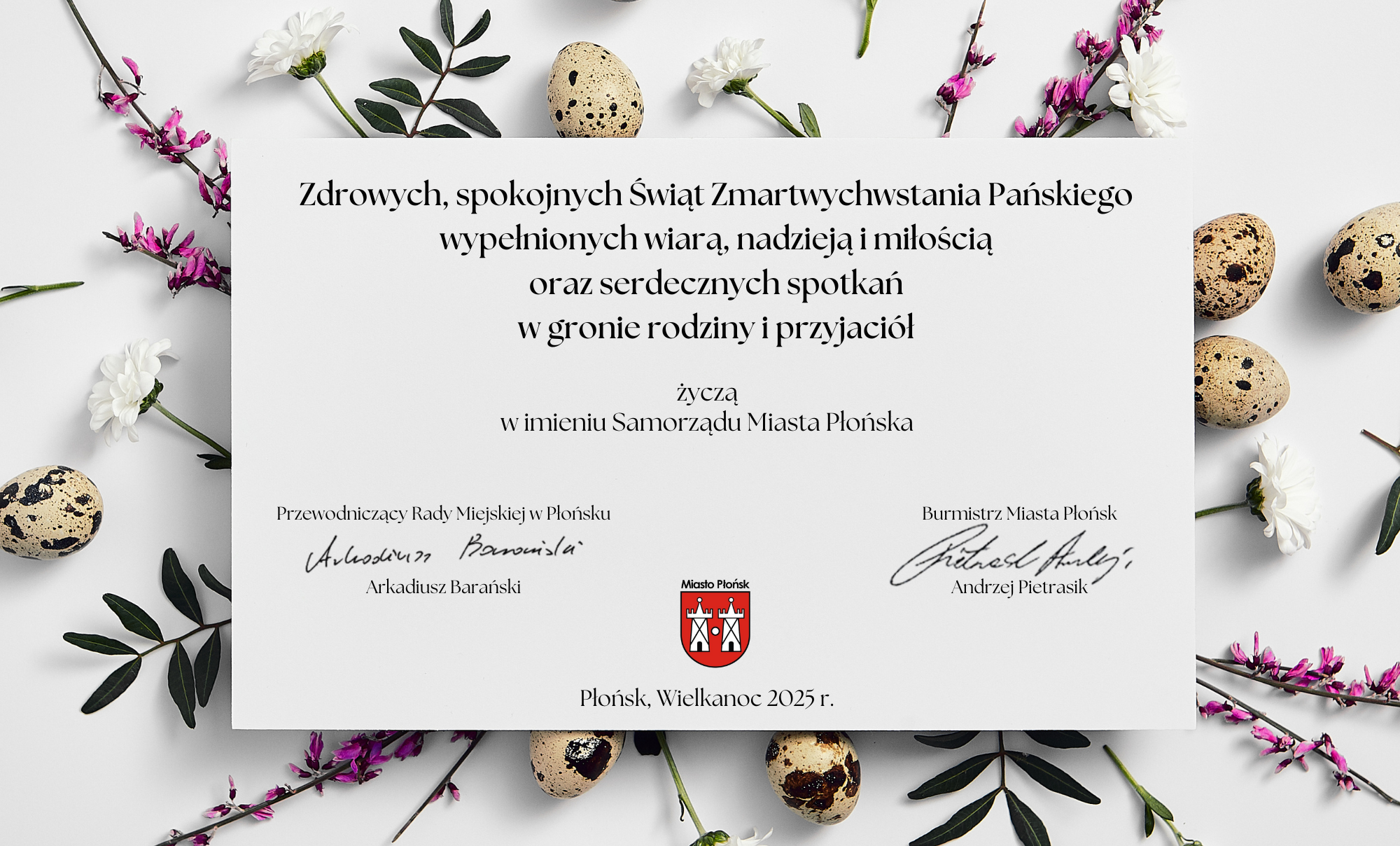Życzenia wielkanocne 