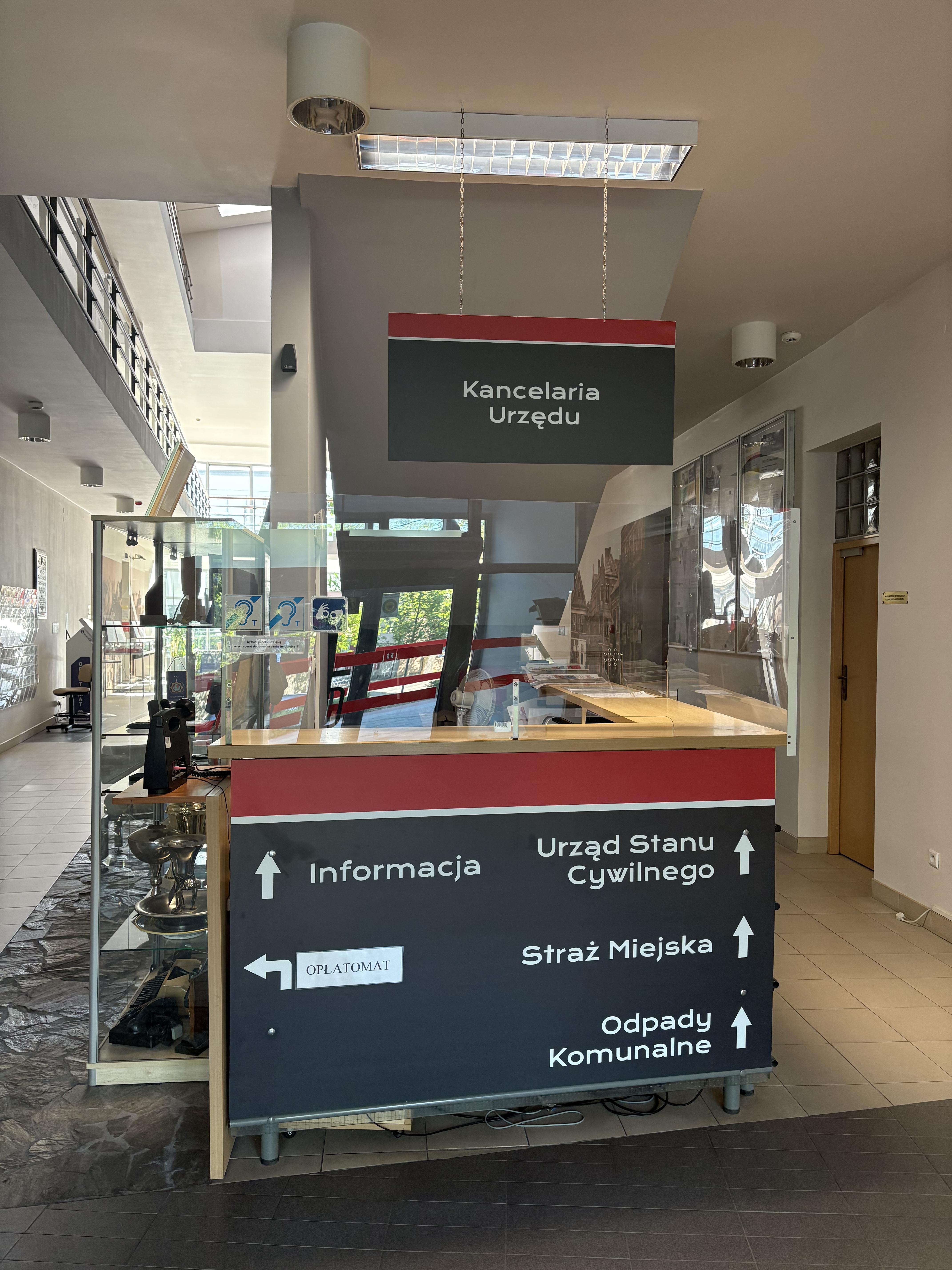 Kancelaria Urzędu Miejskiego w Płońsku