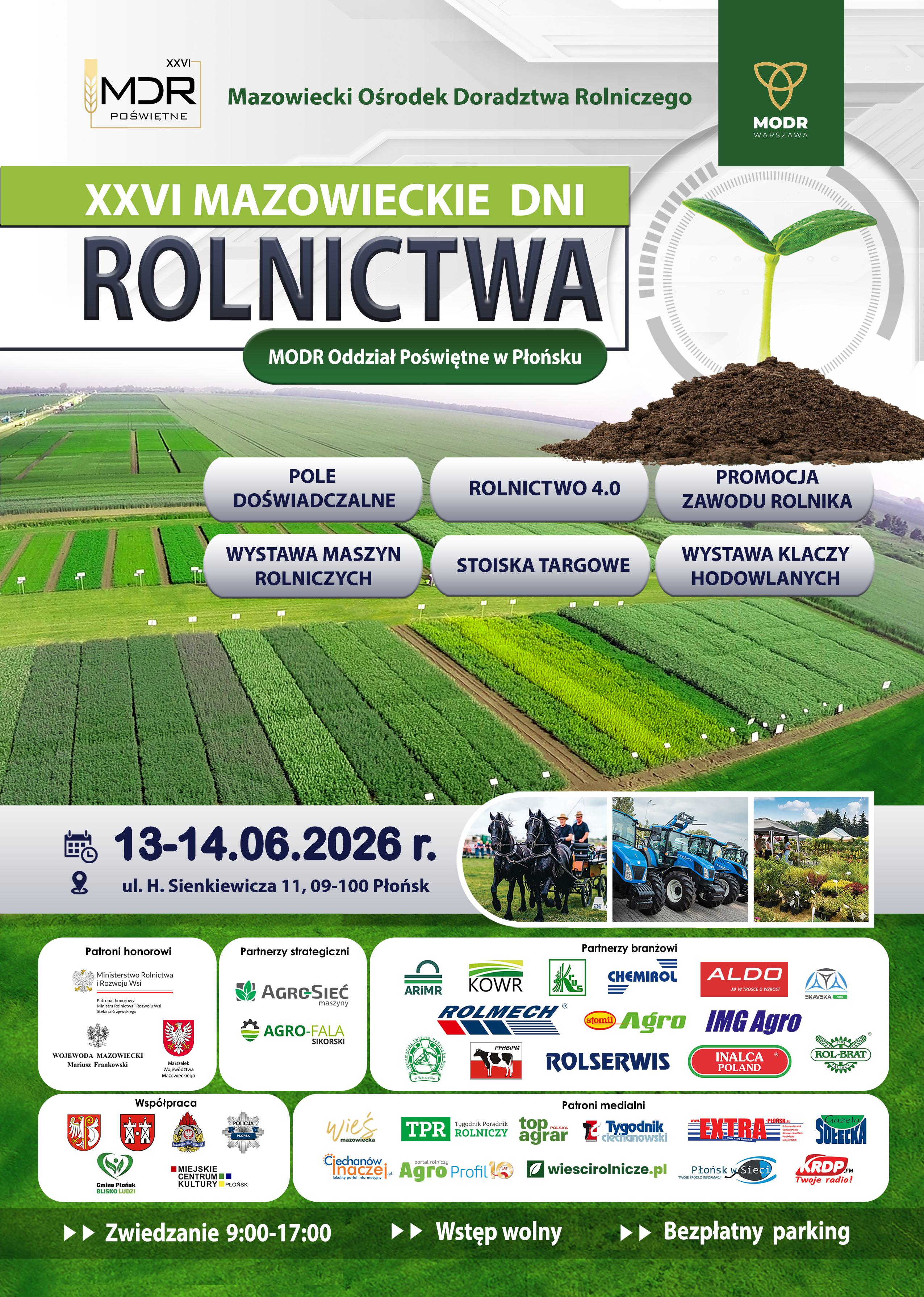 Plakat Dni rolnictwa