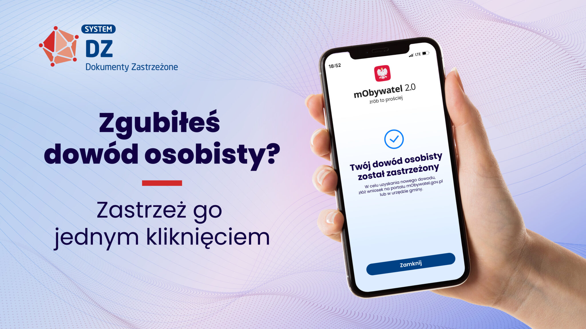 Grafika promująca projekt