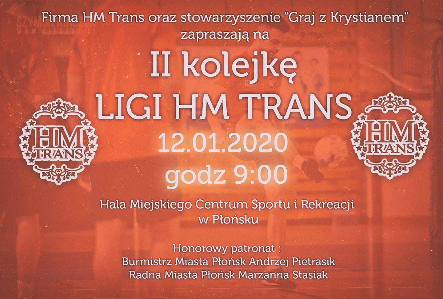 Zaproszenie na Ligę HM Trans