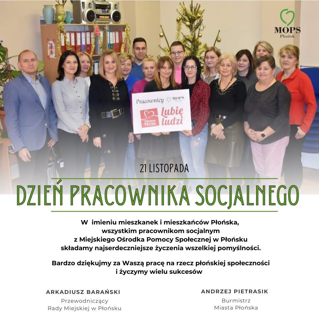 Dzień Pracownika Socjalnego - życzenia