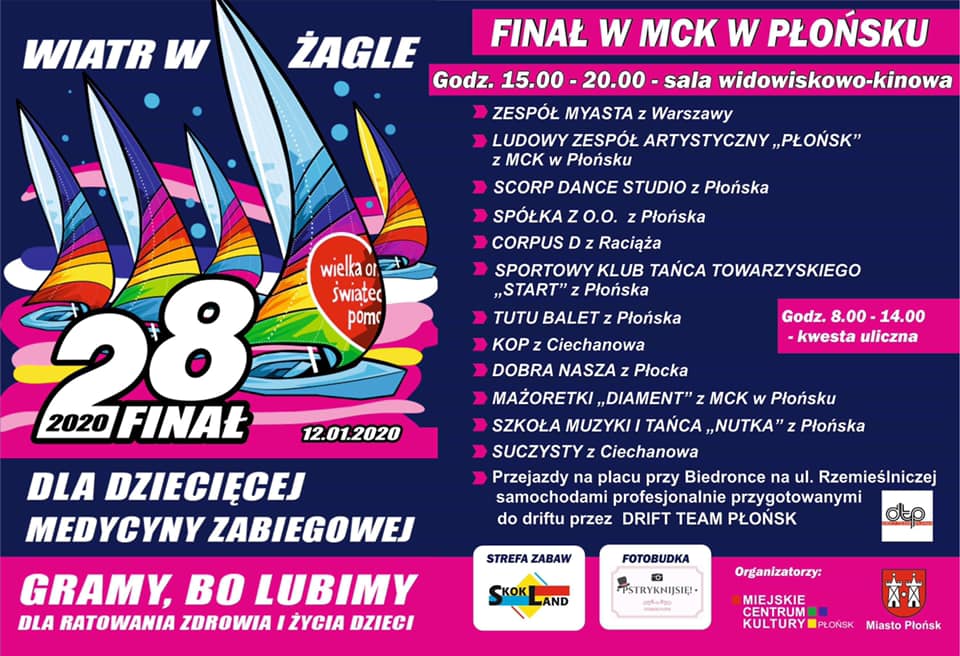 Wielka Orkiestra Świątecznej Pomocy Plakat oraz program