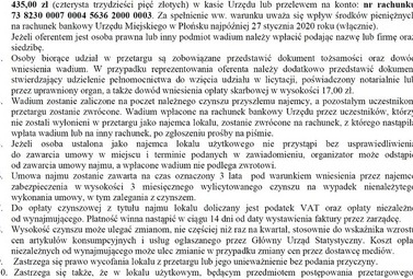 Zdjęcie do Przetarg ustny nieograniczony na wyłonienie najemcy lokalu użytkowego przy ulicy Grunwaldzkiej 4