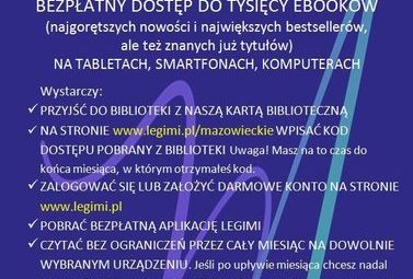 Zdjęcie do Super usługa w Miejskiej Bibliotece Publicznej im. H. Sienkiewicza w Płońsku