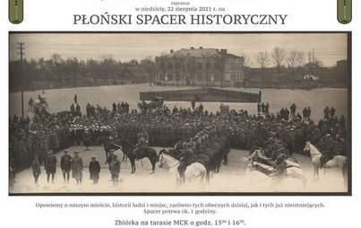 Zdjęcie do Płoński Spacer Historyczny - 22 sierpnia 2021 r.