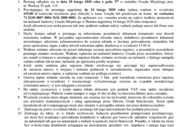 Zdjęcie do Ogłoszenie o drugim przetargu ustnym nieograniczonym na wyłonienie najemcy lokalu użytkowego, położonego w Płońsku przy ul. Grunwaldzkiej 4