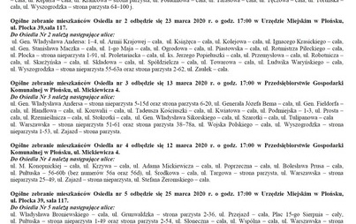 Zdjęcie do Ogłoszenie w sprawie przeprowadzenia wybor&oacute;w do zarząd&oacute;w osiedli na kadencję 2020-2023