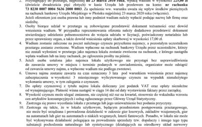 Zdjęcie do Ogłoszenie o przetargu ustnym nieograniczonym na wyłonienie najemcy lokalu użytkowego - garażu, położonego w Płońsku przy ul. Płockiej 107