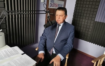Zdjęcie do Burmistrz Płońska Andrzej Pietrasik w Radio Płońsk