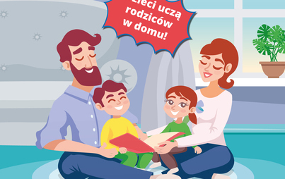 Zdjęcie do Dzieci uczą rodzic&oacute;w w domu!