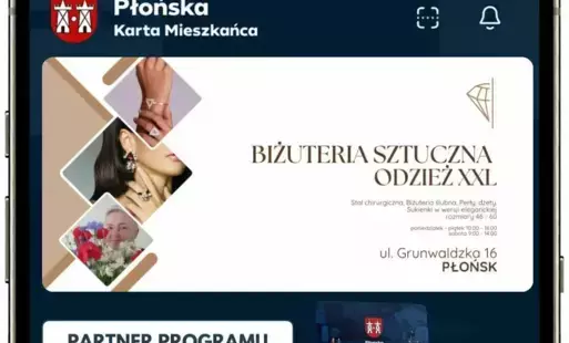 Zdjęcie do Biżuteria Sztuczna Odzież XXL - nowy partner Płońskiej Karty Mieszkańca