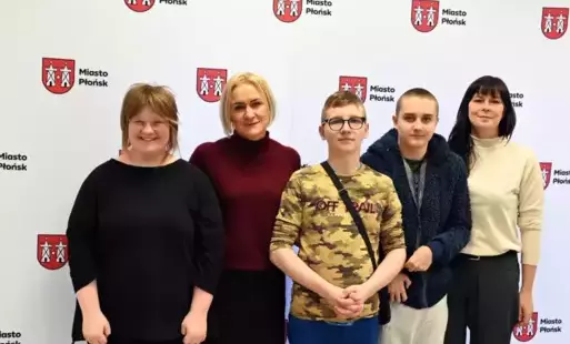 Zdjęcie do Uczniowie z Ośrodka Szkolono-Wychowawczego w Ratusz