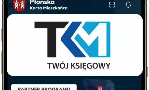 Zdjęcie do TKM Office Tw&oacute;j Księgowy - nowy partner Płońskiej Karty Mieszkańca