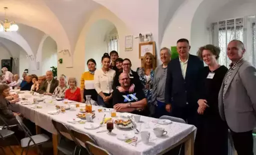 Zdjęcie do Wizyta lider&oacute;w Polsko-Amerykańskiej Fundacji Wolności w Płońsku