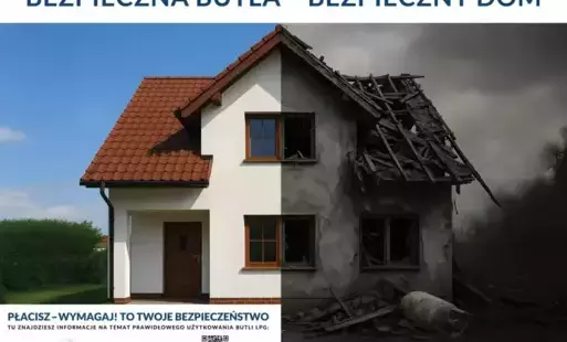 Zdjęcie do Bezpieczna Butla - Bezpieczny Dom
