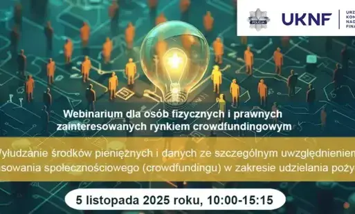 Zdjęcie do &bdquo;Wyłudzanie środk&oacute;w pieniężnych i danych ze szczeg&oacute;lnym uwzględnieniem finansowania społecznościowego (crowdfundingu) w zakresie udzielania pożyczek