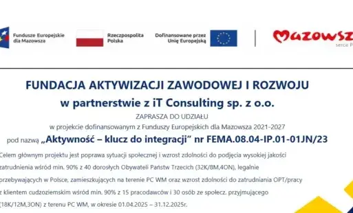 Zdjęcie do Aktywność &ndash; klucz do integracji