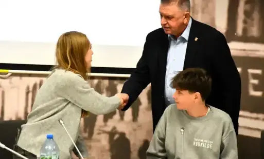 Zdjęcie do Burmistrz Płońska spotkał się z młodymi radnymi