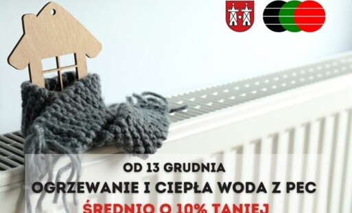 Zdjęcie do Ogrzewanie i ciepła woda z PEC średnio o 10% taniej