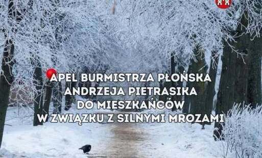 Zdjęcie do Komunikat Burmistrza Miasta Płońska do Mieszkańc&oacute;w &nbsp; działania miasta w czasie mroz&oacute;w