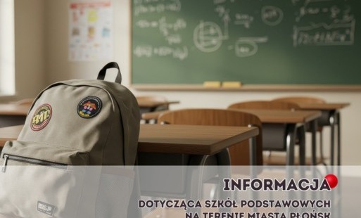 Zdjęcie do Informacja dot. szk&oacute;ł podstawowych na terenie Miasta Płońska &nbsp;
