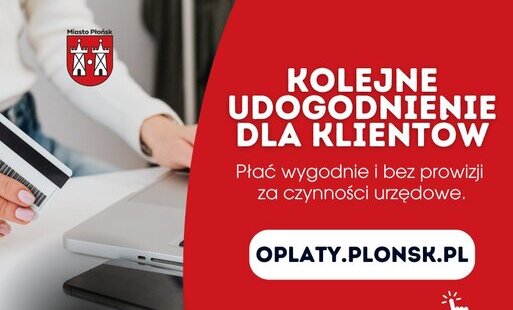Zdjęcie do Nowy system płatności w Urzędzie Miejskim w Płońsku