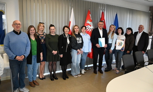 Zdjęcie do Dzieci z Połtawy w ratuszu