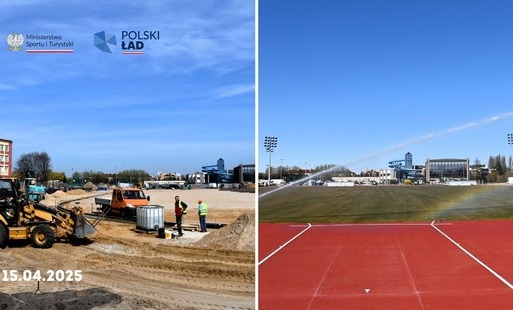 Zdjęcie do Budowa stadionu miejskiego w Miasto Płońsk