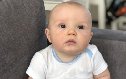 Zdjęcie do Mały Aleksander w naszym body