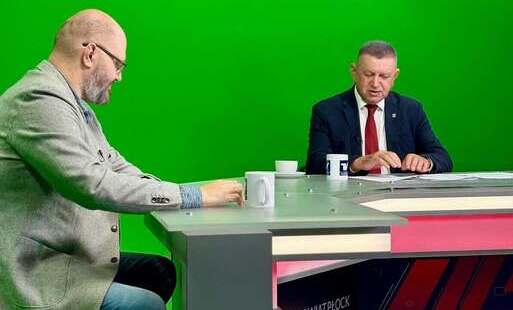 Zdjęcie do Burmistrz Płońska Andrzej Pietrasik gościem TV Mazowsze 