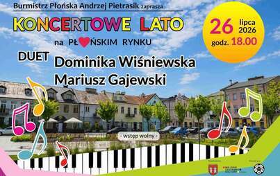 Zdjęcie do Koncertowe lato na PŁOŃSKIM RYNKU
