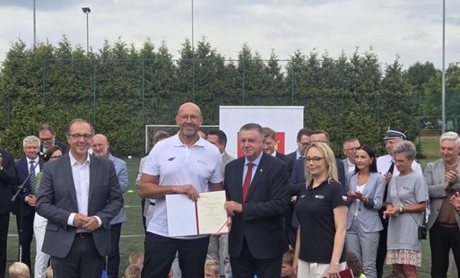 Zdjęcie do P&oacute;ł miliona złotych z Ministerstwa Sportu na nowoczesny kompleks sportowy przy ulicy Wyspiańskiego
