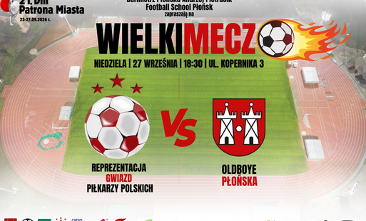 Zdjęcie do Gwiazdy polskiego futbolu zmierzą się z płońskimi oldboyami