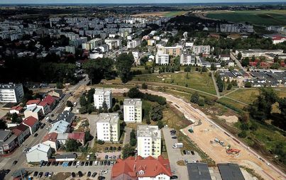 Zdjęcie do Obwodnica Generała Jerzego Grobickiego i rondo Marszałka J&oacute;zefa Piłsudskiego